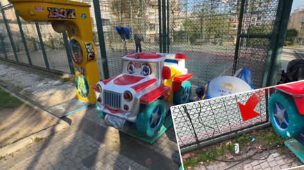 Parkta oynayan 5 çocuk elektrik akımına kapıldı