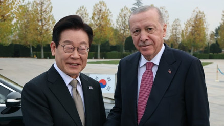 Güney Kore Başbakanı Beştepede: Erdoğan resmi törenle karşıladı