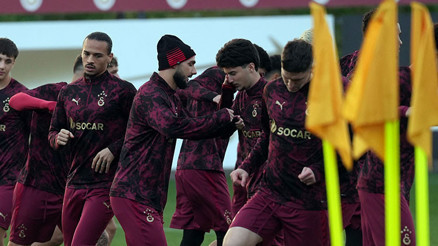 Galatasaray, Union Saint-Gilloise maçı hazırlıklarını tamamladı