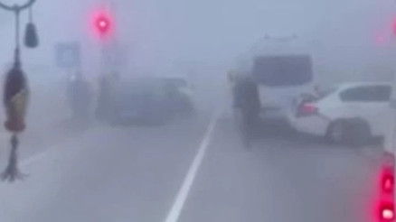 Ankara’da zincirleme kaza: 4 araç birbirine girdi