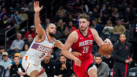 Alperen Şengünden 18 sayı: Rockets, Sunsu rahat geçti