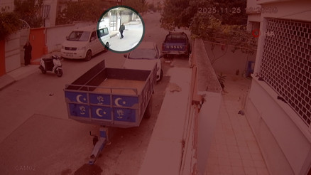 Katil zanlısının olay öncesi eve giriş anı saniye saniye kamerada Katil zanlısının olay öncesi eve giriş anı saniye saniye kamerada