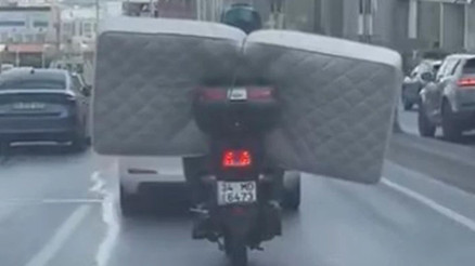 İstanbulda E-5te şaşkına çeviren görüntü