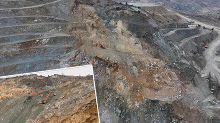 Sivasta maden ocağındaki göçük: Şantiye müdürü 11 gündür aranıyor
