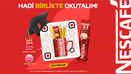 NESCAFÉ 3ü1 Arada’dan Eğitime Destek: ‘Okutan QR’