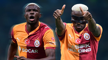 Galatasarayda derbi öncesi tüm gözler Osimhende