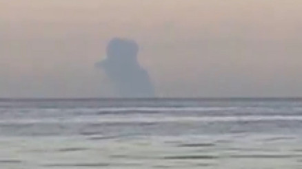 Kocaeli açıklarında gemide yangın