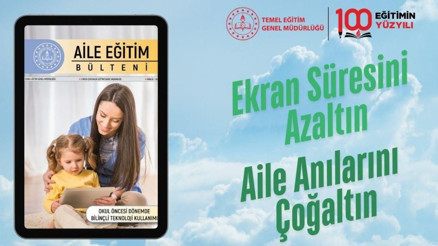 Aile Eğitim Bülteni aralık sayısı