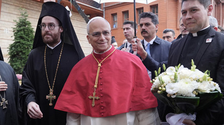 Vatikan Devlet Başkanı Papa 14. Leo Fener Rum Patrikhanesinde