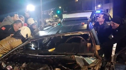 Üsküdarda hatalı sollama kazası 3 kişi yaralandı