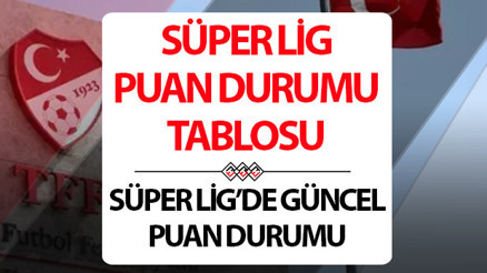 SÜPER LİG PUAN DURUMU TABLOSU VE FİKSTÜRÜ 1 ARALIK 2025 GÜNCEL || Derbi sonrası Galatasaray ve Fenerbahçenin kaç puanı var, kaçıncı sırada İşte Trendyol Süper Lig 14. hafta maç sonuçları, puan durumu ve 15. hafta maç programı