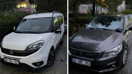 Tam 40 araca aynısını yaptı Sitede avukat komşu terörü