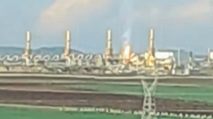 Silivride doğal gaz tesisinde yangın