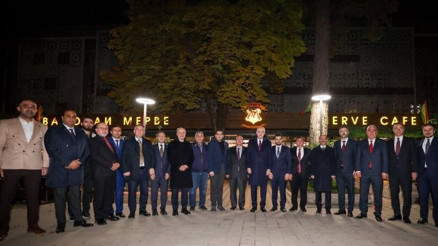 TBMM Başkanı Kurtulmuş, Tacikistan’da Türk iş insanlarıyla görüştü