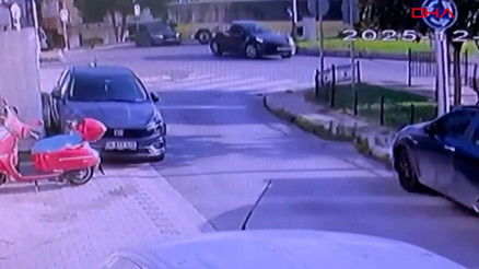 Üsküdarda İETT otobüsü kazası kamerada