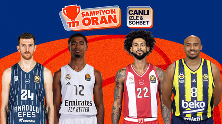 Fenerbahçe ve Anadolu Efes, EuroLeague sahnesinde Maçların heyecanı canlı yayın, canlı sohbet ve Şampiyon Oranlar ile Mislide