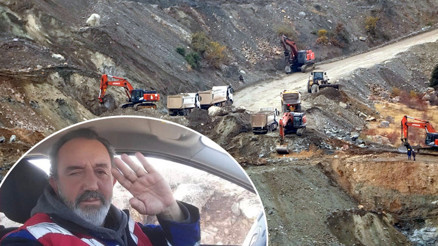 Sivasta göçük altında kalmıştı Şantiye müdürünü arama çalışmaları 18. gününde devam ediyor