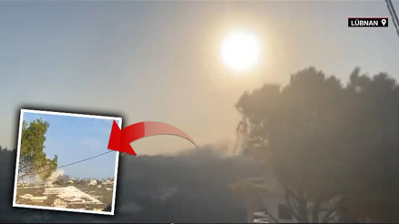 Son dakika... İsrail, Lübnanı vurdu: İşte ilk görüntüler