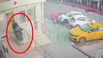 Adliye soygununun görüntüleri ortaya çıktı Altın ve gümüşü böyle çıkarmış