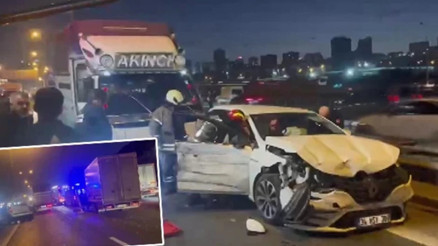 TEM Otoyolunda zincirleme kaza