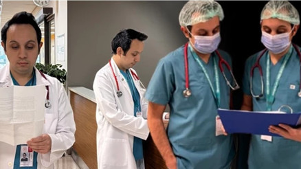 İkiz doktorların anne karnında başlayan yolculuğu mesai arkadaşlığına dönüştü