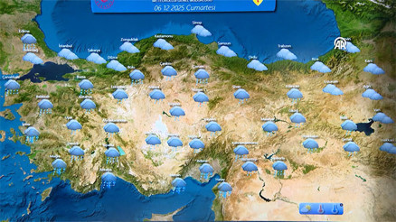 Hafta sonu yurt genelinde yağmurlu hava hakim olacak