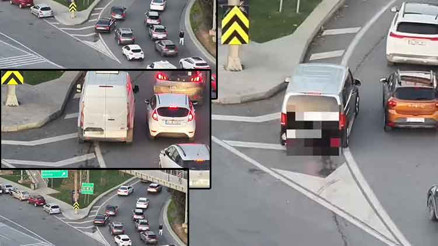 İstanbulda sürücülerin kaynak manevrası pahalıya patladı