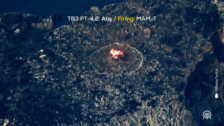 Bayraktar TB3 yine ıskalamadı