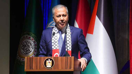 Bakan Yerlikaya: Türkiye, Filistin halkının yanında olacaktır