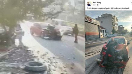 Polise çarpıp görüntüleri sosyal medyadan paylaşmıştı... Gözaltına alınan kişi eski eş çıktı Polise çarpıp görüntüleri sosyal medyadan paylaşmıştı... Gözaltına alınan kişi eski eş çıktı