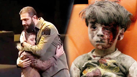 Esad zulmünün sembolü Ümran bebek zaferi kutladı...