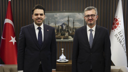 İletişim Başkanı Burhanettin Duran, TİKA Başkanı Eren ile görüştü