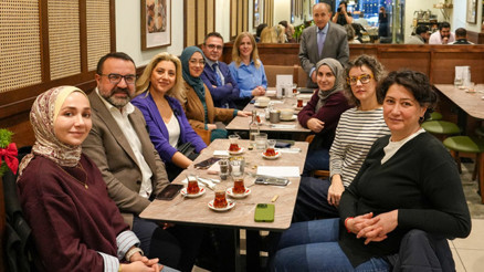 Londra’da ulusal Türk basını yeni yıl öncesi bir araya geldi