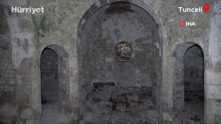 Tuncelide 144 yıllık tarihi hamam, turizme kazandırılmayı bekliyor