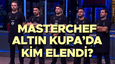 MASTERCHEF KİM ELENDİ, KİM GİTTİ İKİ İSİM BİRDEN VEDA ETTİ Dün akşam (13 Aralık) MasterChef Altın Kupada kim elendi, hangi isimler gitti Yeni format Altın Kupada ilk eleme...