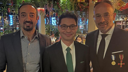 Prof. Oduncu’yu tebrik etti