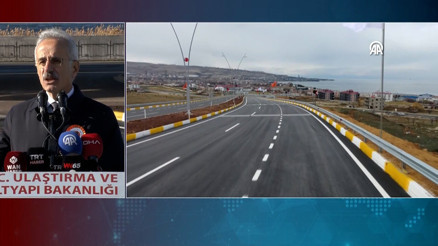 Ulaştırma ve Altyapı Bakanı Abdulkadir Uraloğlu, “Van Çevre Yolu Açılış Töreni”nde konuştu