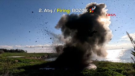 BOZOK ve KAYI-30 SİHA hedefleri tam isabetle vurdu