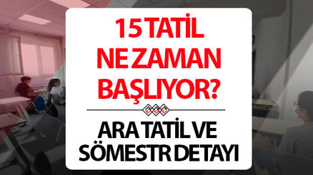 SÖMESTR TATİLİ DETAYLI MEB TAKVİMİ 2026 🔔 || 15 tatil (Yarıyıl tatili) ne zaman başlıyor ve bitiyor, kaç gün sürecek Okullar ne zaman kapanacak, kaç gün kaldı Ara tatil kalkacak mı MEB takvimi ve son gelişmeler