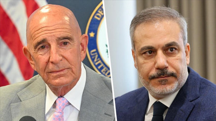 Dışişleri Bakanı Hakan Fidan, ABD Büyükelçisi Barrack ile bir araya geldi