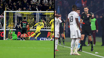 Süper Ligde 16. haftanın VAR kayıtları açıklandı Fenerbahçenin kazandığı penaltı, Beşiktaşın gördüğü kırmızı kart...