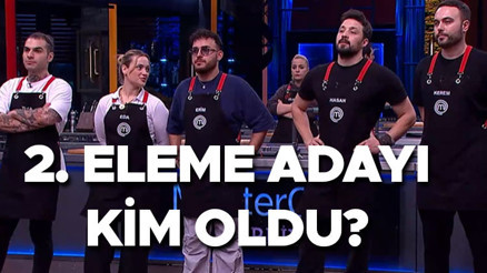 MASTERCHEF 2. ELEME ADAYI BELLİ OLDU Dün akşam (16 Aralık Salı) MasterChef Altın Kupa eleme adayı kim oldu, bireysel dokunulmazlığı kim kazandı İşte eleme potasına giden isim...