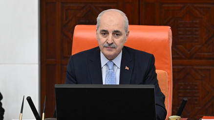 TBMM Başkanı Kurtulmuş, Terörsüz Türkiye komisyonundaki grup başkan ve başkanvekillerini kabul etti