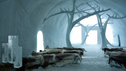 Eksi 5 derecede lüks konaklama: İsveç’in buz oteli ziyaretçilerini bekliyor