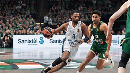 Zalgiris Kaunas 64-87 Anadolu Efes (EuroLeague)