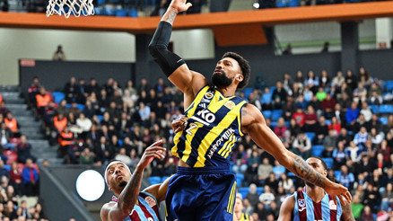 Trabzonspordan Fenerbahçe Bekoya 26 sayı fark
