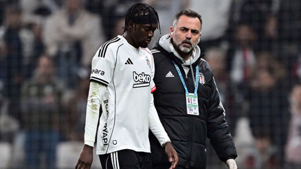Beşiktaşta Tammy Abraham sakatlandı