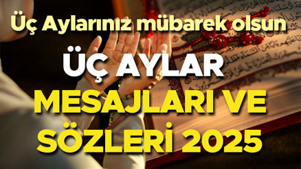 ÜÇ AYLAR MESAJLARI VE RECEP AYI SÖZLERİ 2025 RESİMLİ (En farklı seçenekler) || Dualı, hadisli, uzun, kısa ve anlamlı üç aylar başlangıcı mesajları Hoş geldin Recep ayı sözleri...