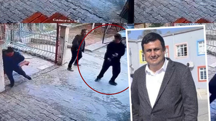 12 yaşındaki çocuk okul müdürünü tüfekle vurdu Dehşet dolu anlar kamerada