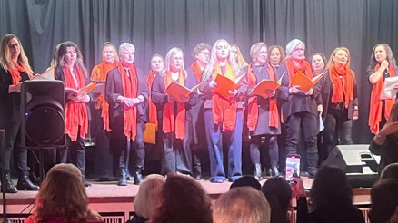 Köln’de kadına şiddet farkındalığı